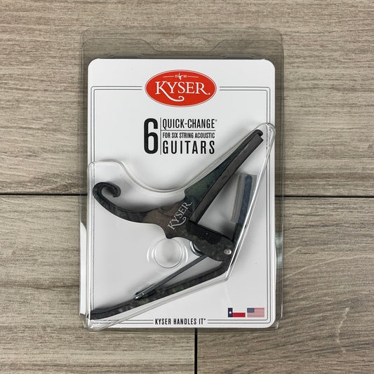 Kyser Acoustic Quick-Change Capo for 6-String Guitar, Camo
