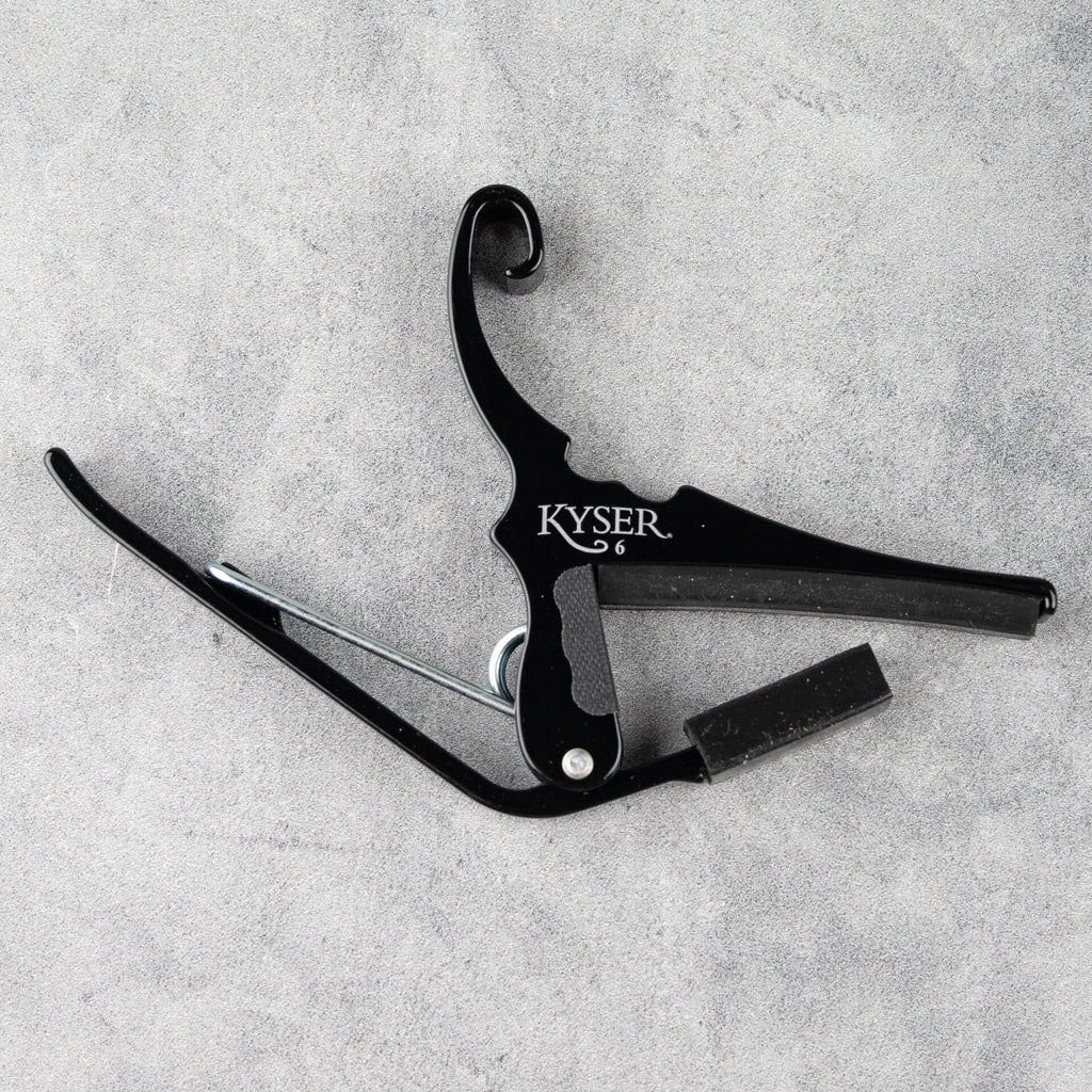 Kyser Quick-Change Acoustic Guitar Capo, Black