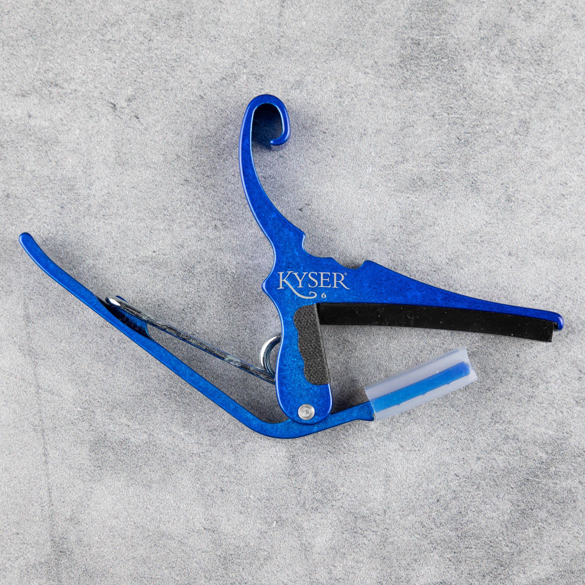 Kyser Quick-Change Acoustic Guitar Capo, Blue