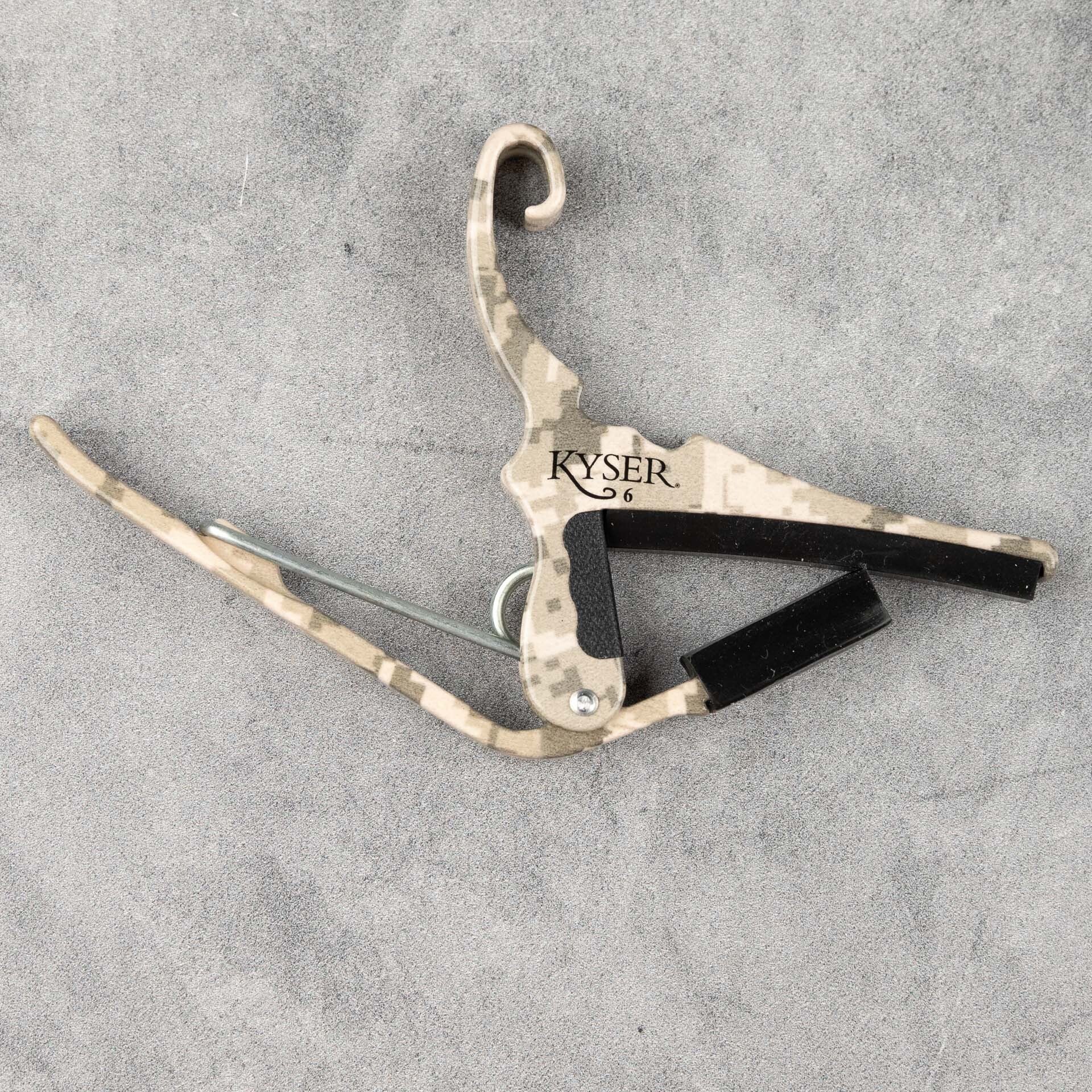 Kyser Quick-Change Acoustic Guitar Capo, Desert Camo