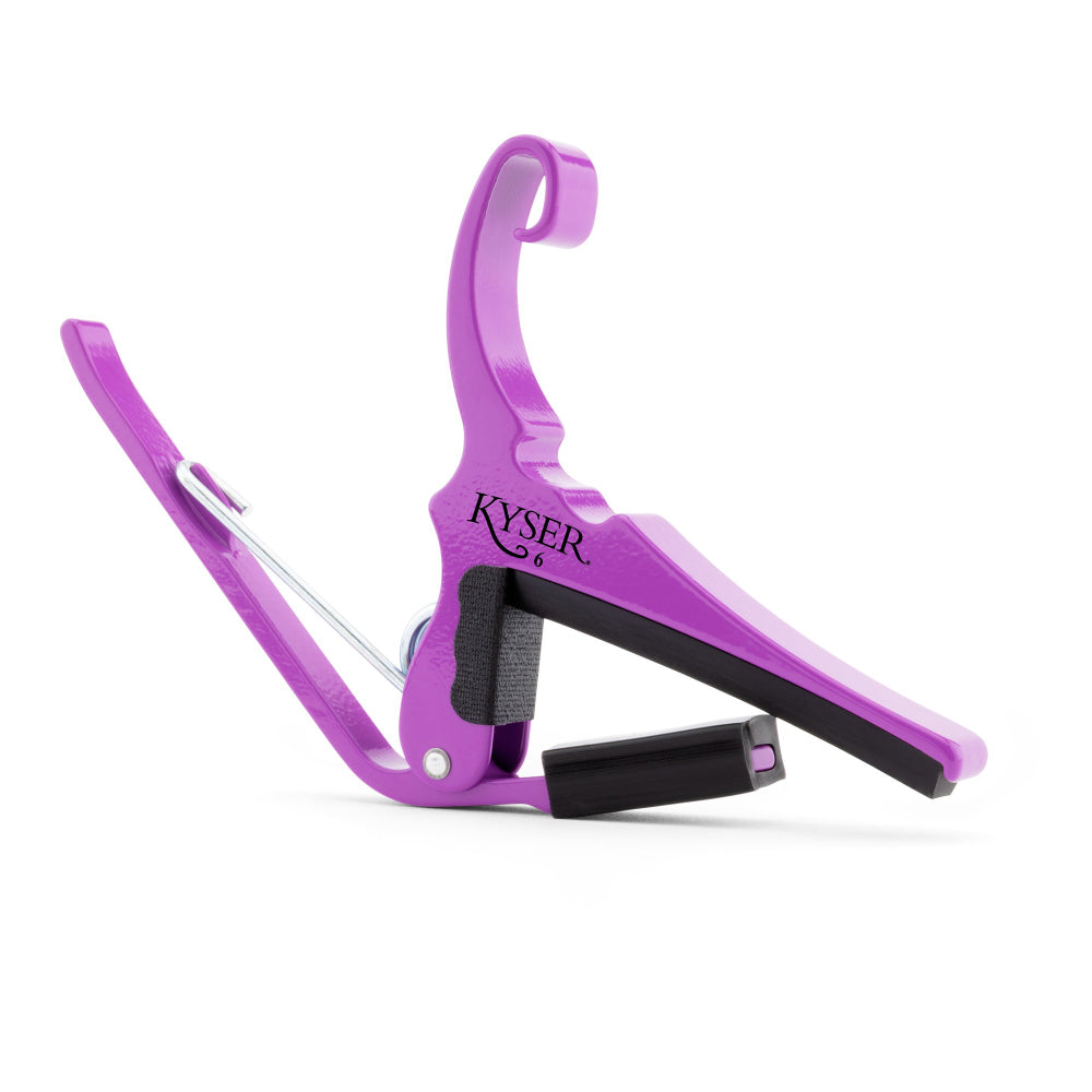 Kyser Quick-Change Acoustic Guitar Capo, Purple