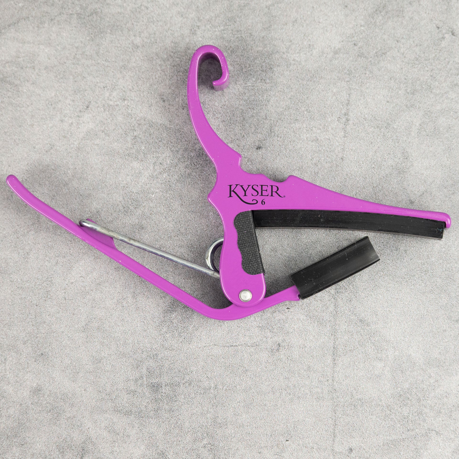 Kyser Quick-Change Acoustic Guitar Capo, Purple