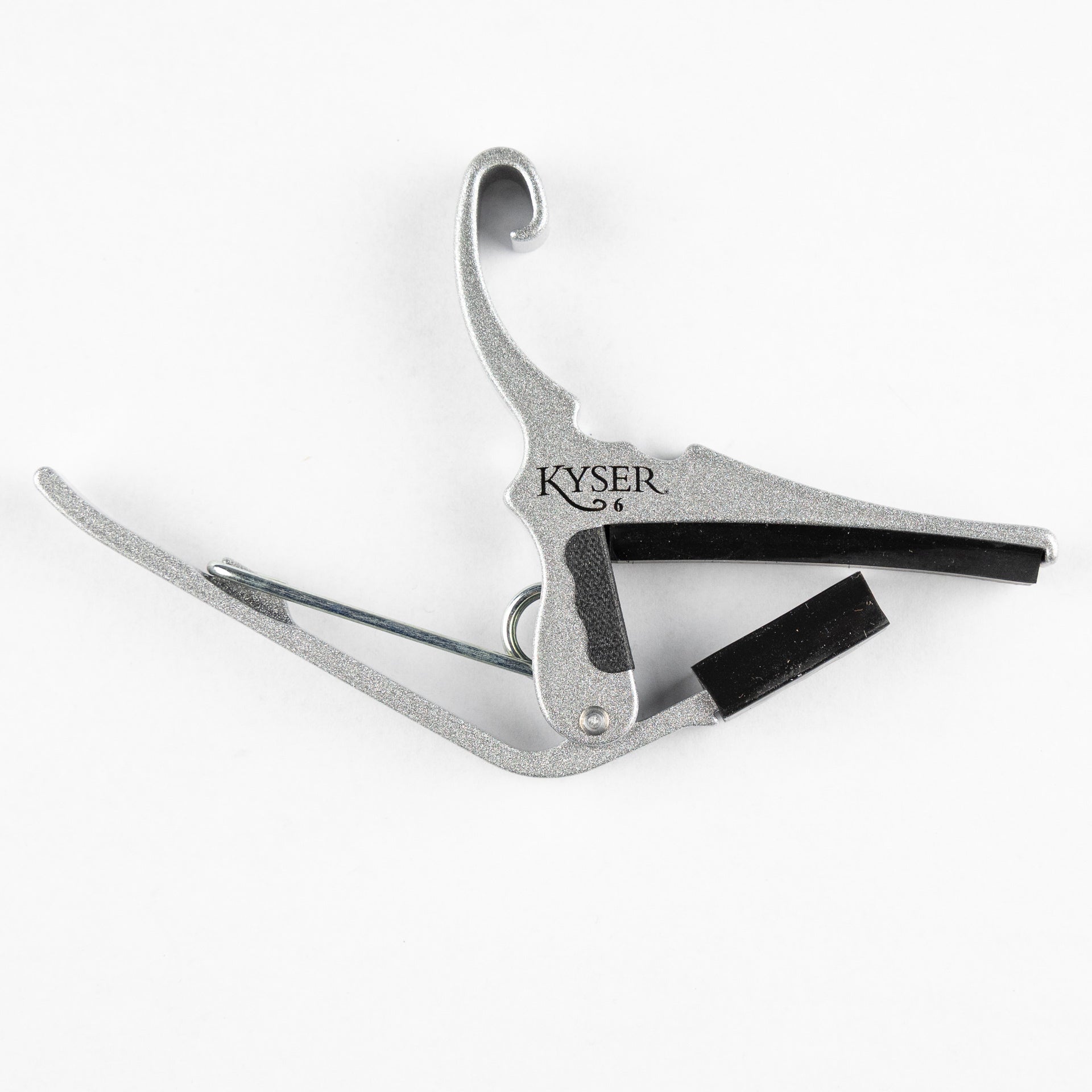 Kyser Quick-Change Acoustic Guitar Capo, Silver