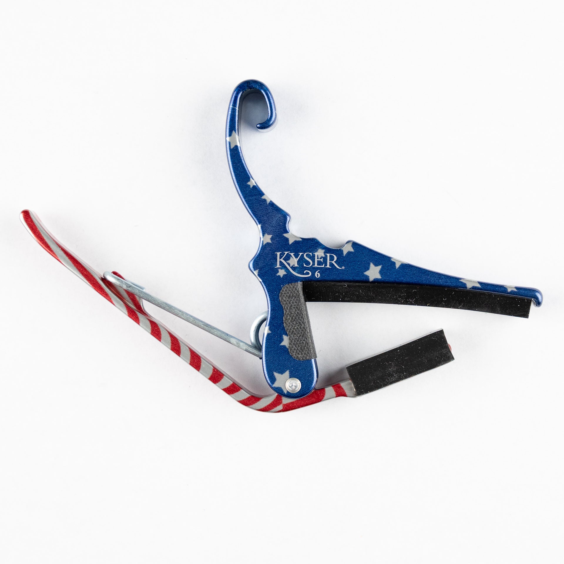 Kyser Quick-Change Acoustic Guitar Capo, Stars & Stripes