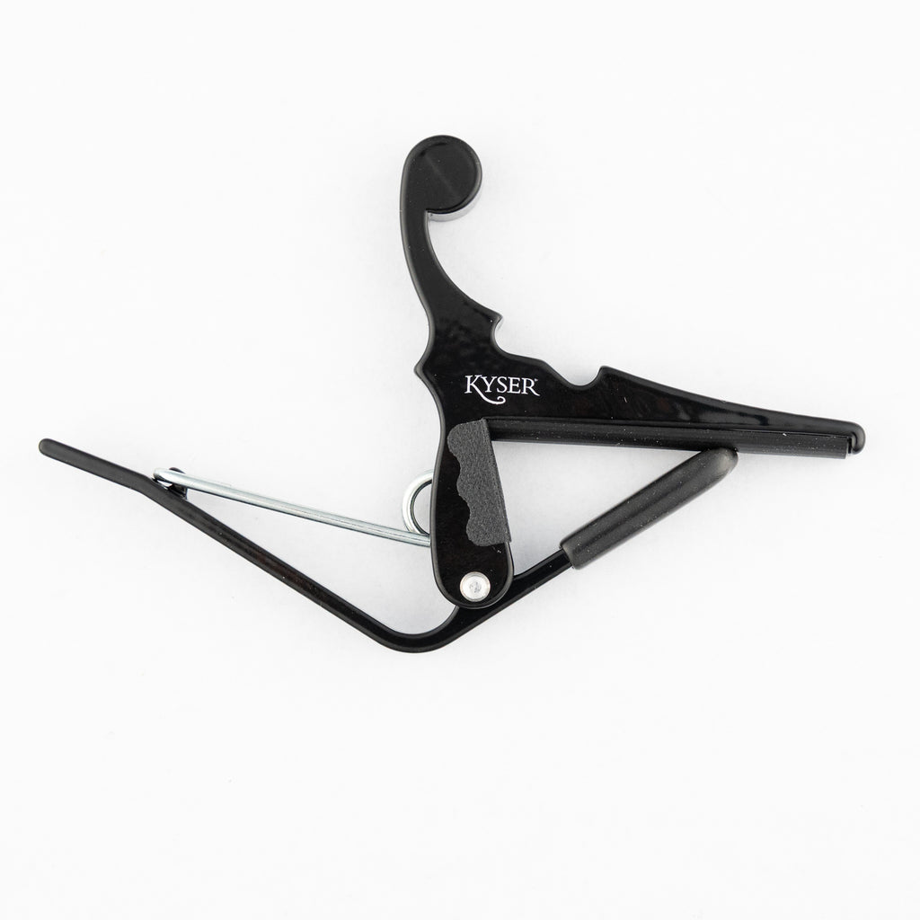 Kyser Quick-Change Capo for Banjo, Mandolin, & Ukulele, Black