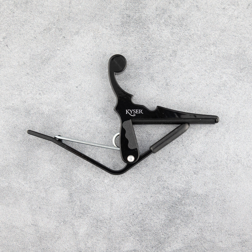 Kyser Quick-Change Capo for Banjo, Mandolin, & Ukulele, Black