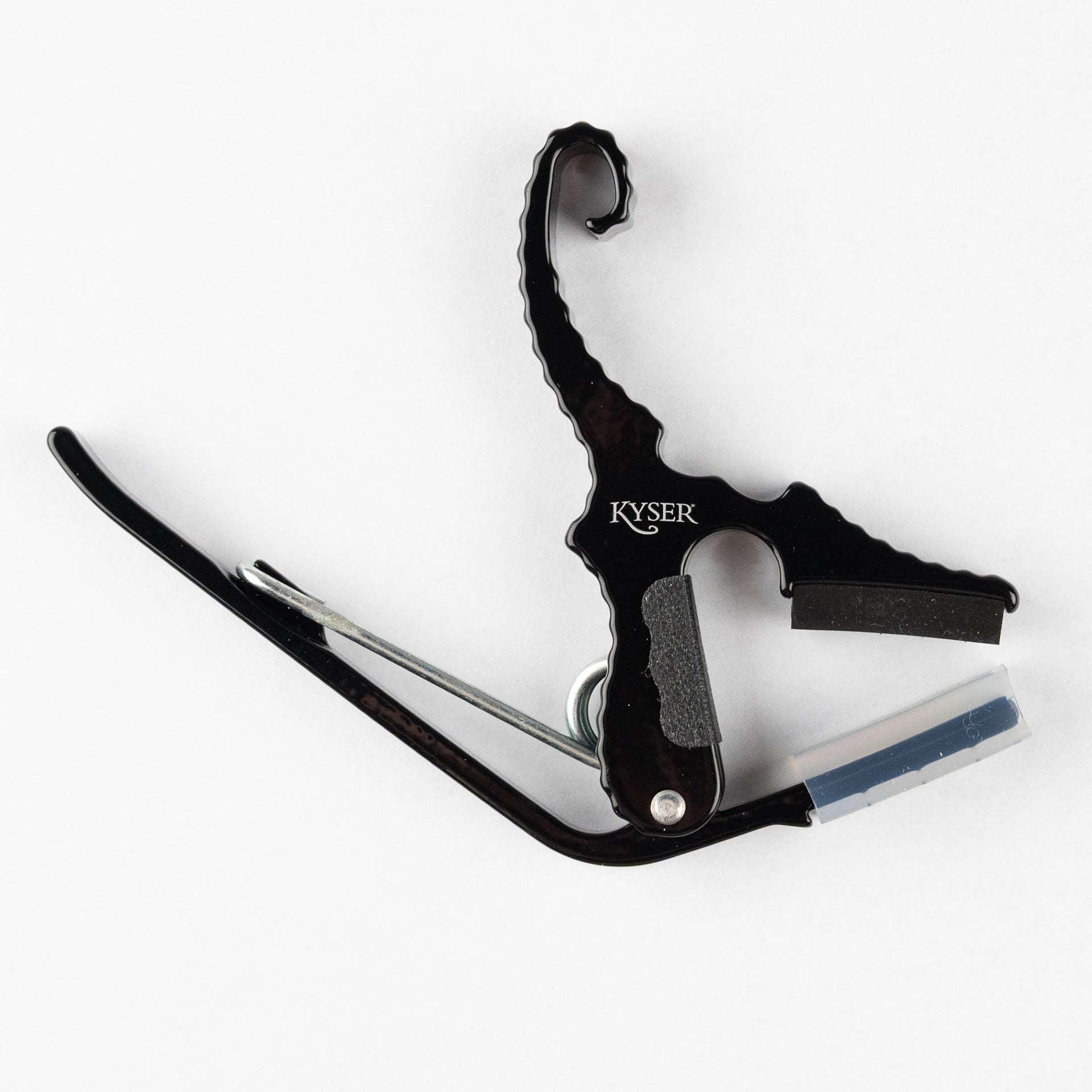 Kyser Quick-Change Short Cut Partial Guitar Capo, Black