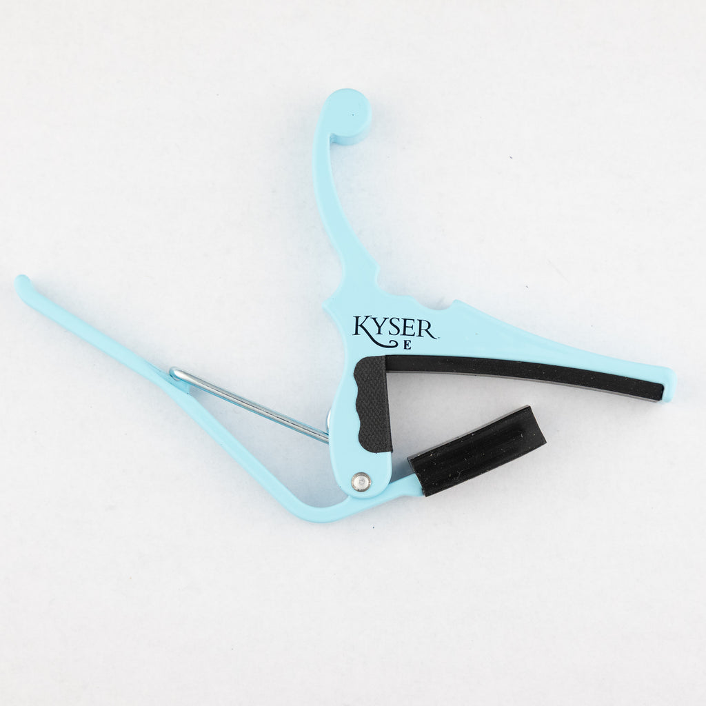 Kyser x Fender Quick-Change Electric Guitar Capo, Daphne Blue