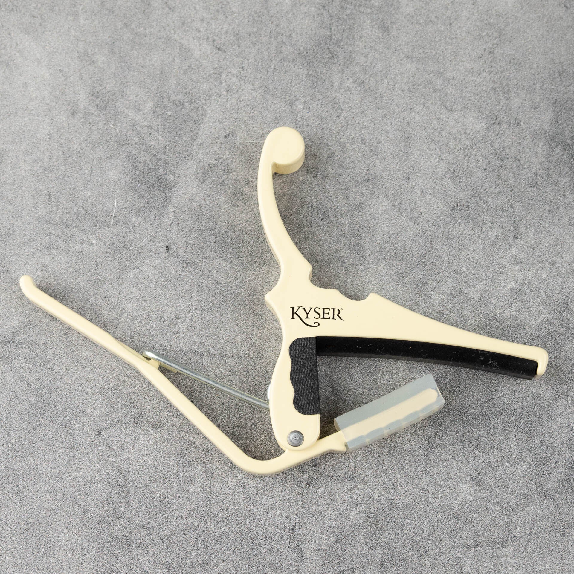 Kyser x Fender Quick-Change Electric Guitar Capo, Olympic White