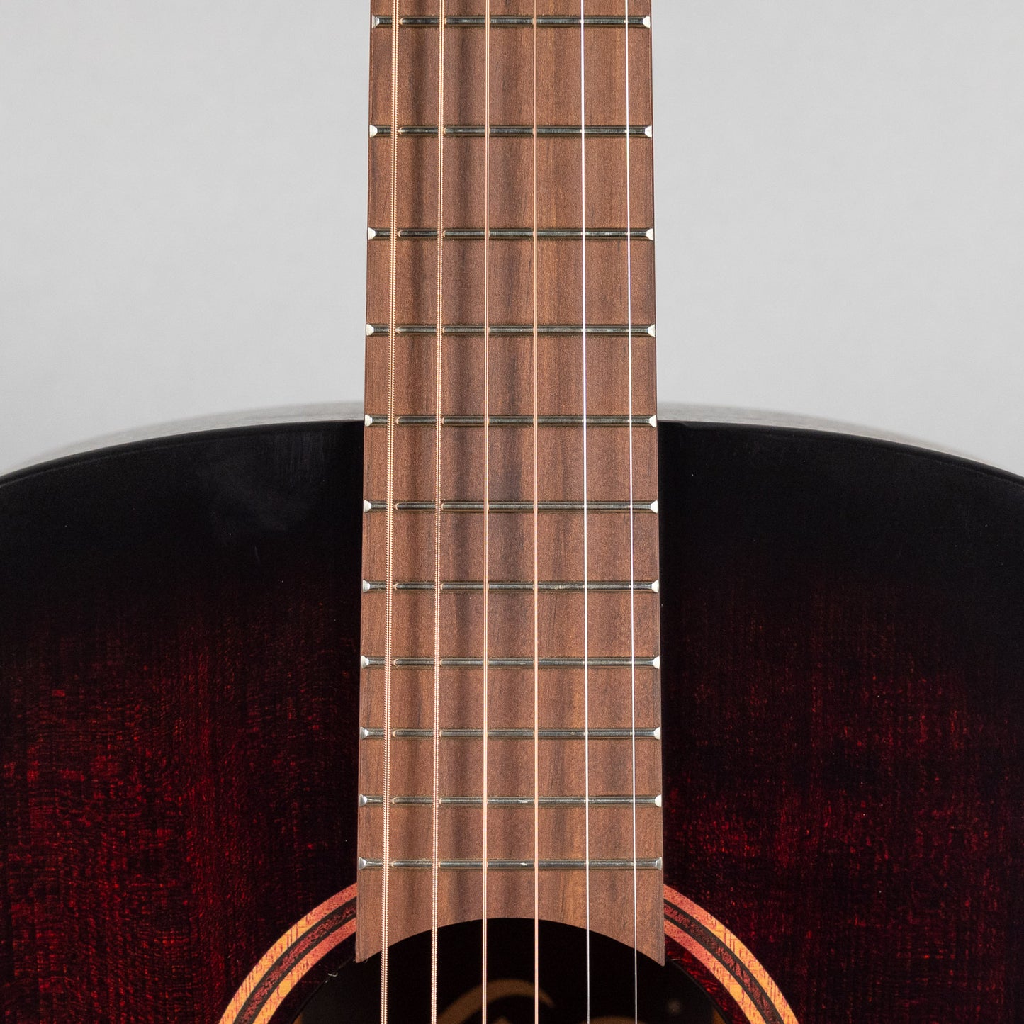 LAG T70A-B&B Tramontane Auditorium Acoustic Guitar, Black & Brown