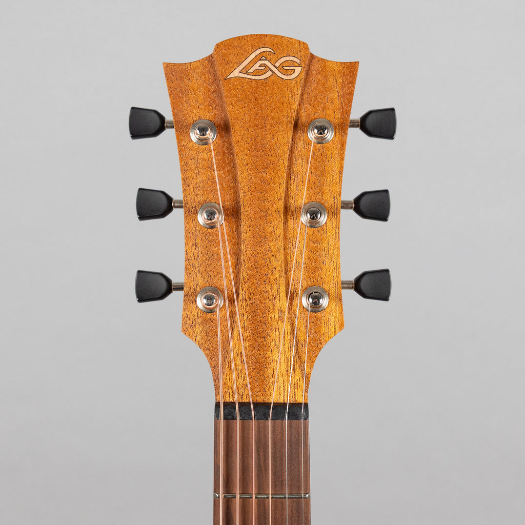 LAG T70A-B&B Tramontane Auditorium Acoustic Guitar, Black & Brown