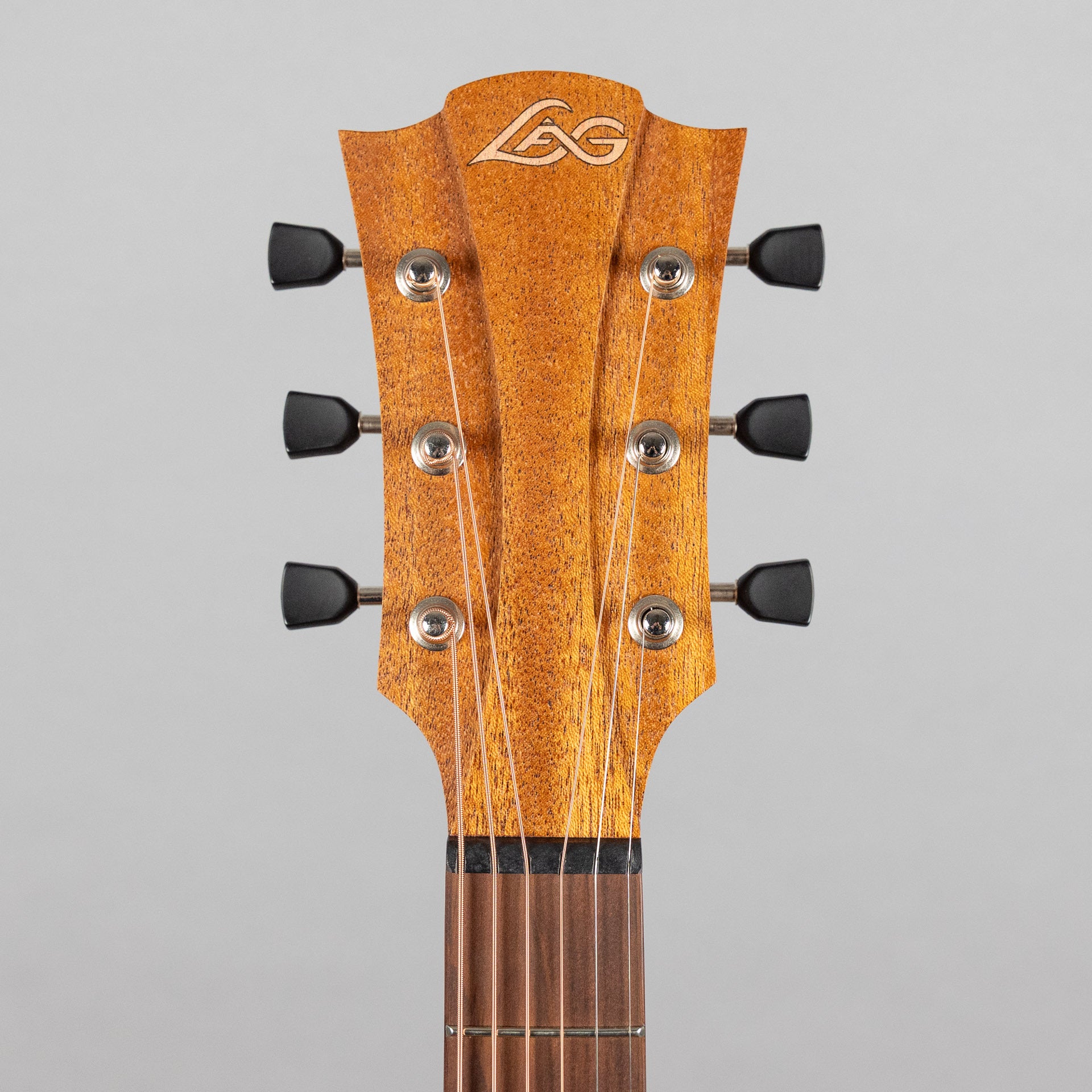 LAG T70A-B&B Tramontane Auditorium Acoustic Guitar, Black & Brown