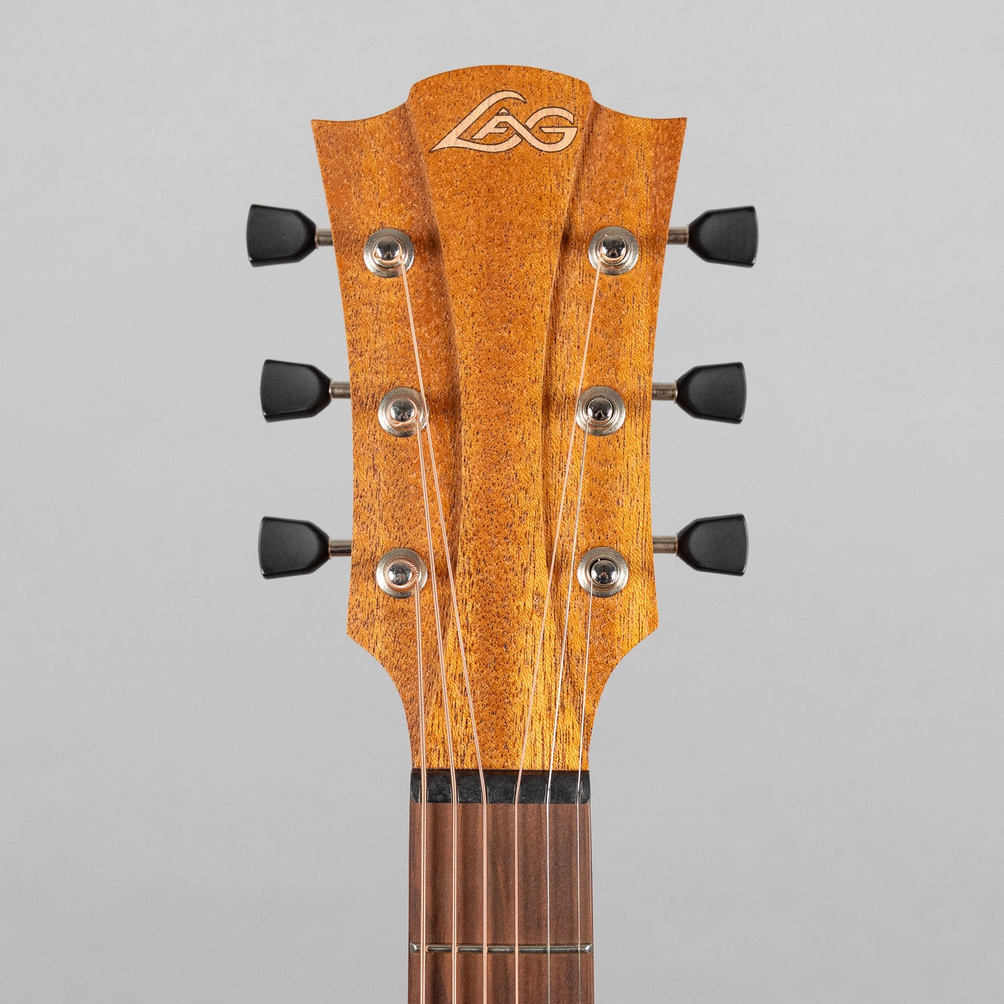 LAG T70A-B&B Tramontane Auditorium Acoustic Guitar, Black & Brown