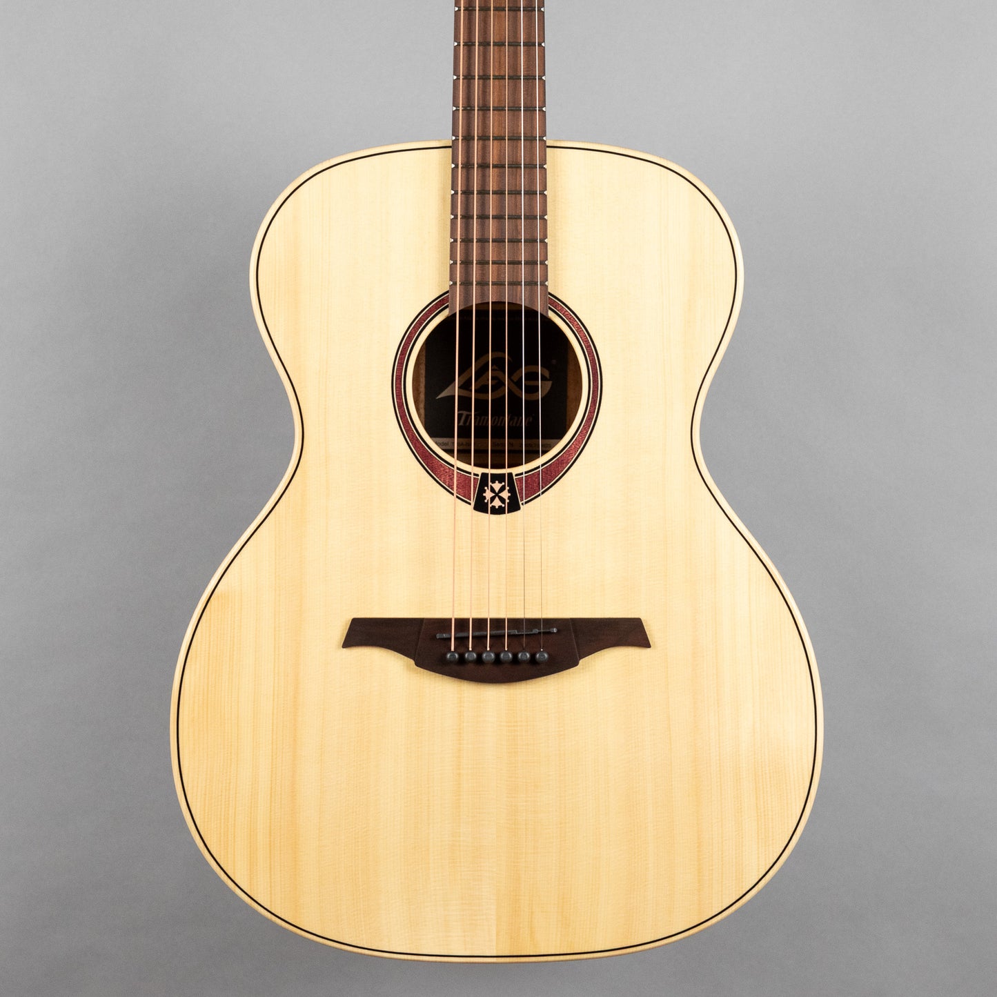 LAG T70A-NAT Tramontane Auditorium Acoustic Guitar, Natural
