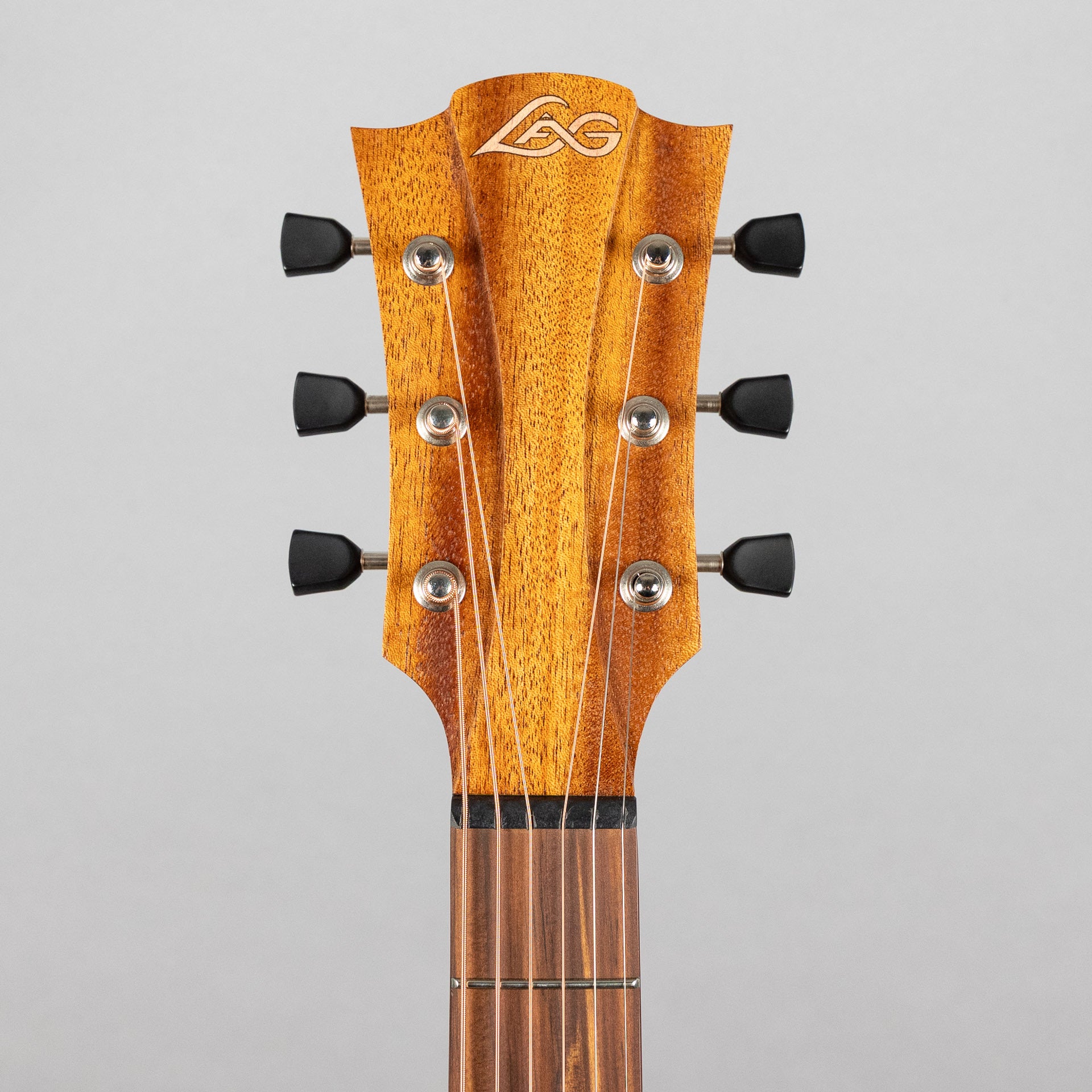LAG T70D-B&B Tramontane Dreadnought Acoustic Guitar, Black & Brown