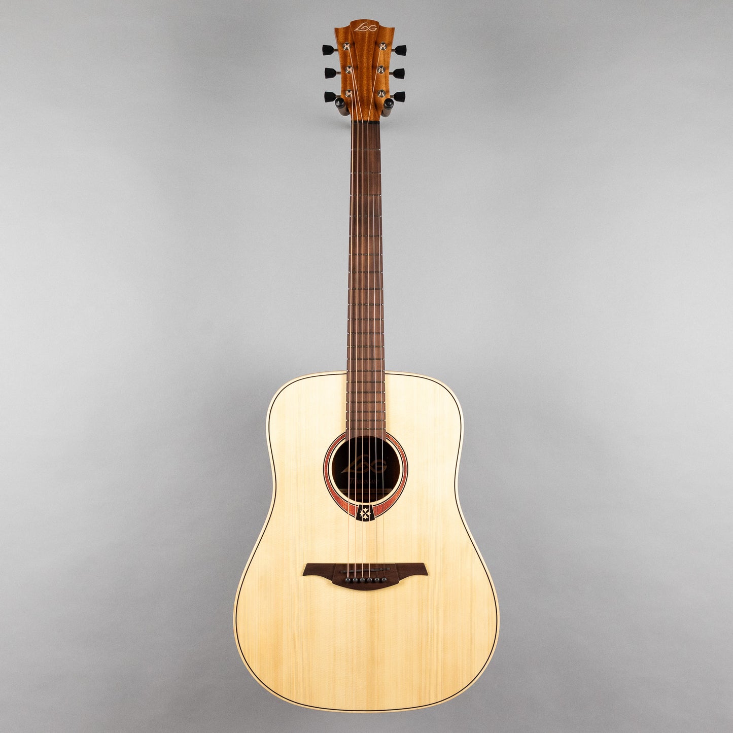 LAG T70D-NAT Tramontane Dreadnought Acoustic Guitar, Natural
