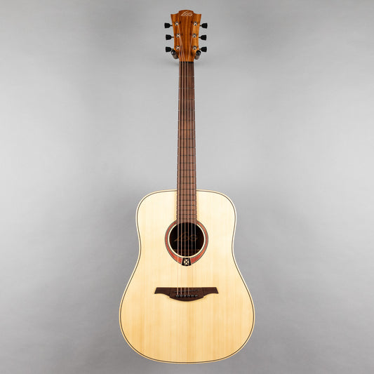 LAG T70D-NAT Tramontane Dreadnought Acoustic Guitar, Natural