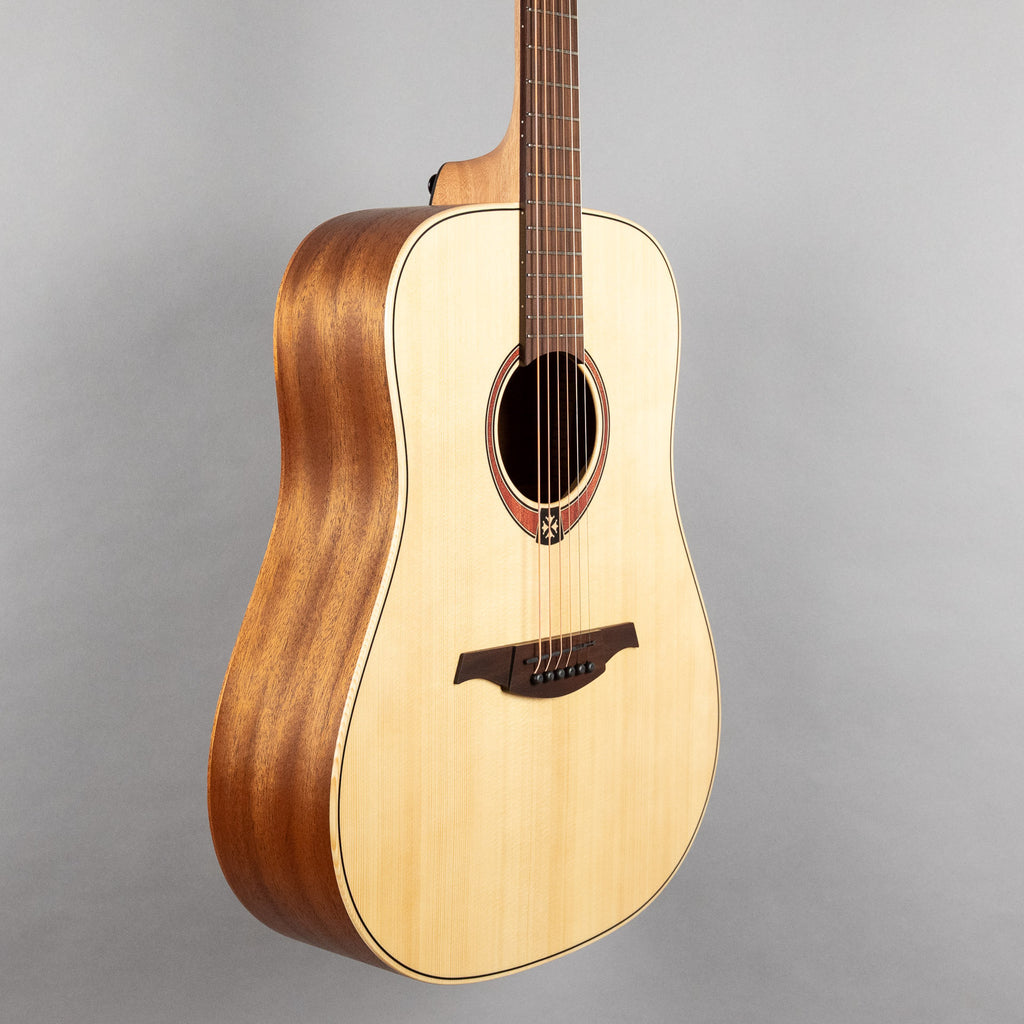 LAG T70D-NAT Tramontane Dreadnought Acoustic Guitar, Natural