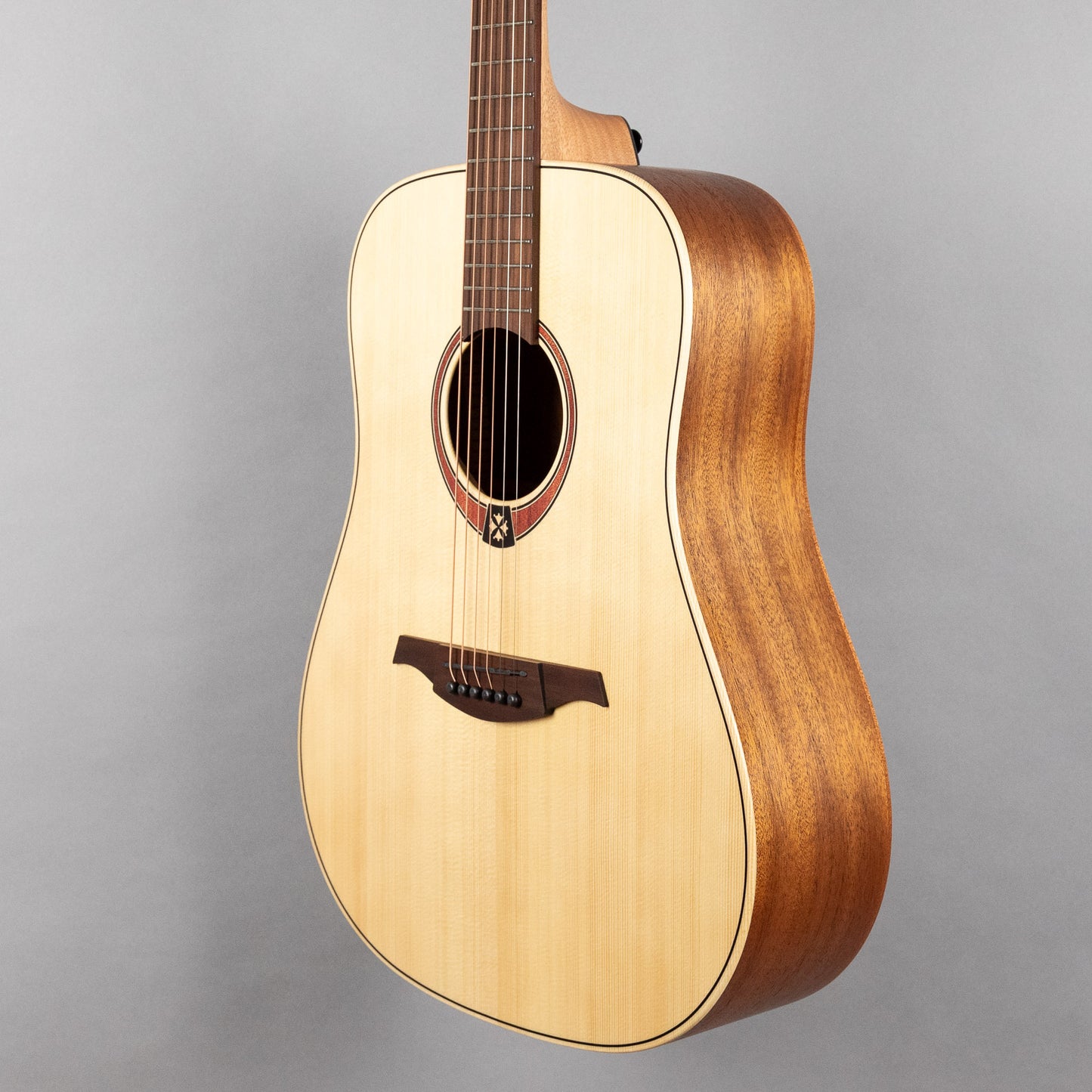 LAG T70D-NAT Tramontane Dreadnought Acoustic Guitar, Natural
