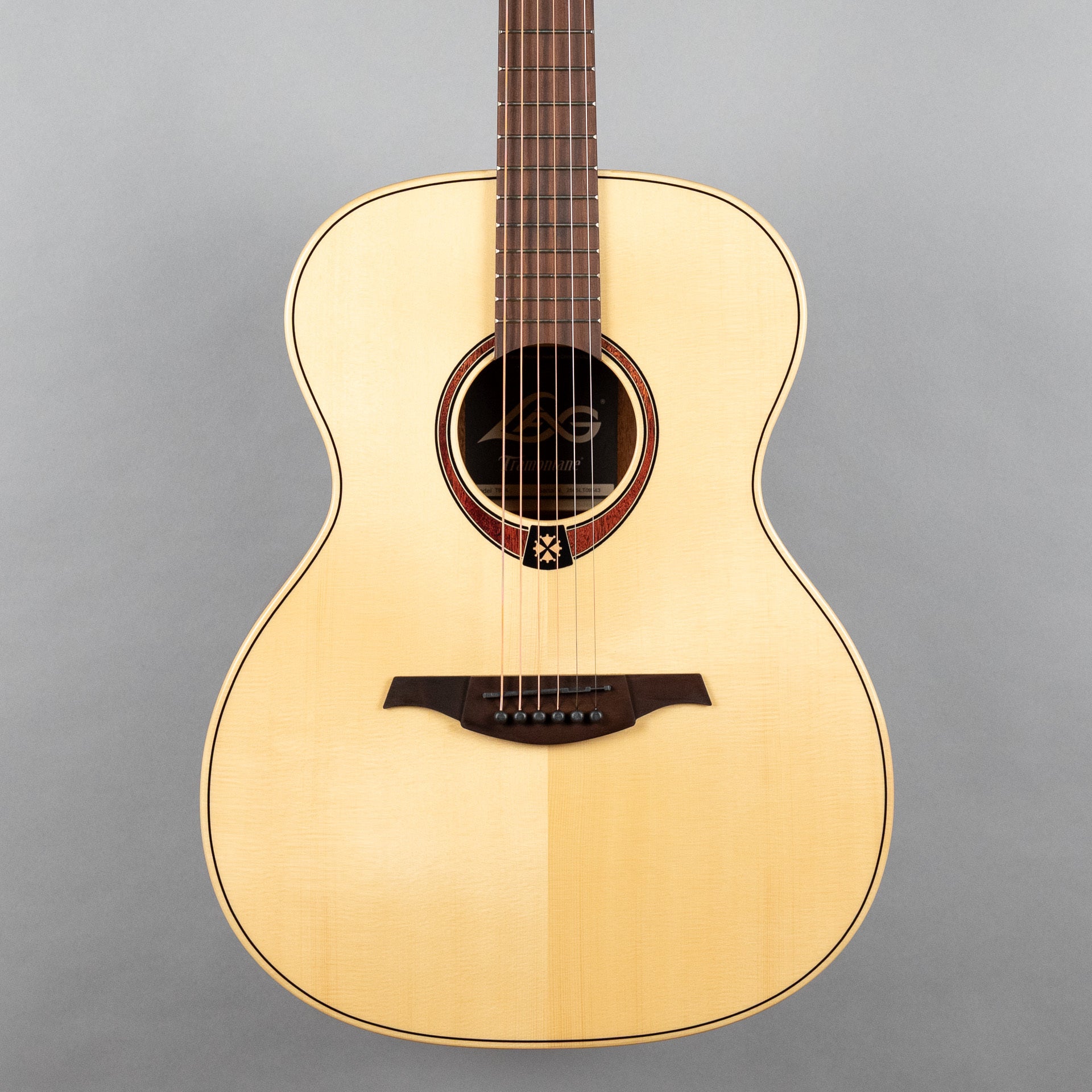 LAG T88A Tramontane Auditorium Acoustic Guitar, Natural