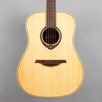 LAG T88D Tramontane Dreadnought Acoustic Guitar, Natural