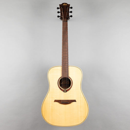 LAG T88D Tramontane Dreadnought Acoustic Guitar, Natural