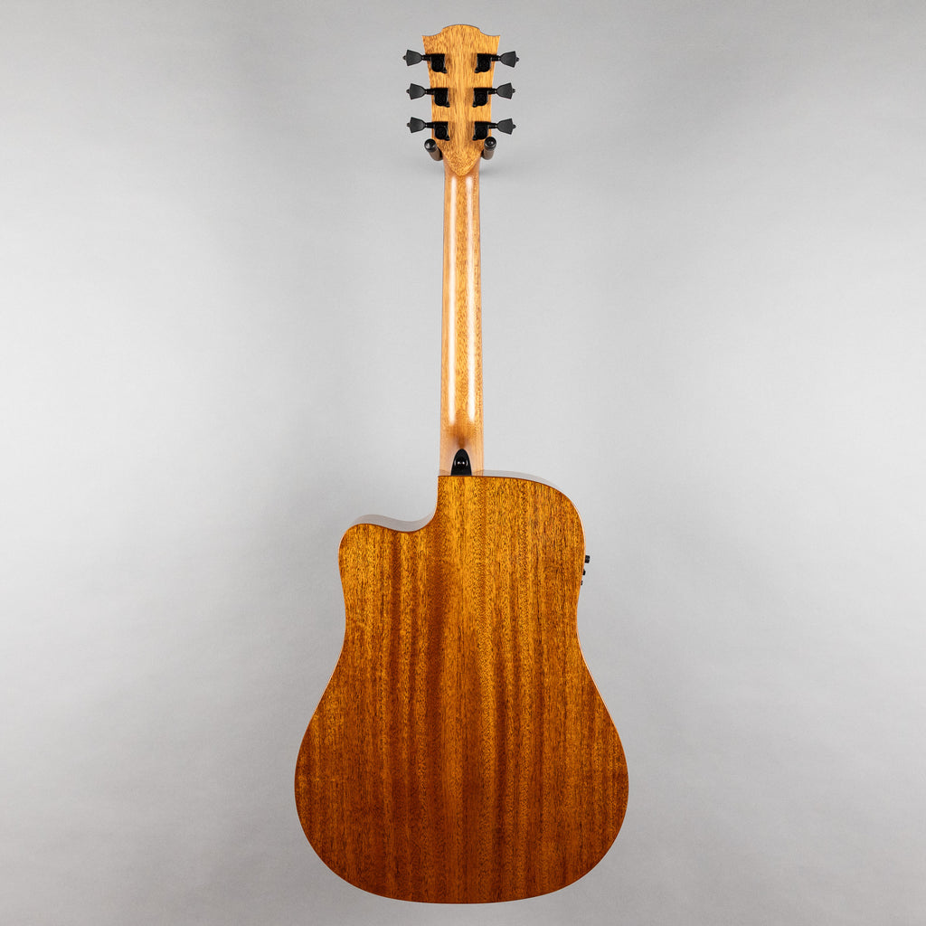 LAG T98DCE Tramontane Dreadnought Cutaway Acoustic Guitar, Natural