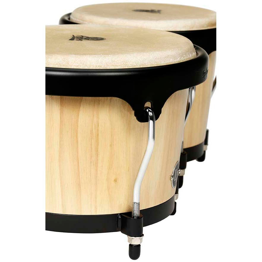 LP Aspire 6-3/4" & 8" Wood Bongos, Natural, LPA601-AW