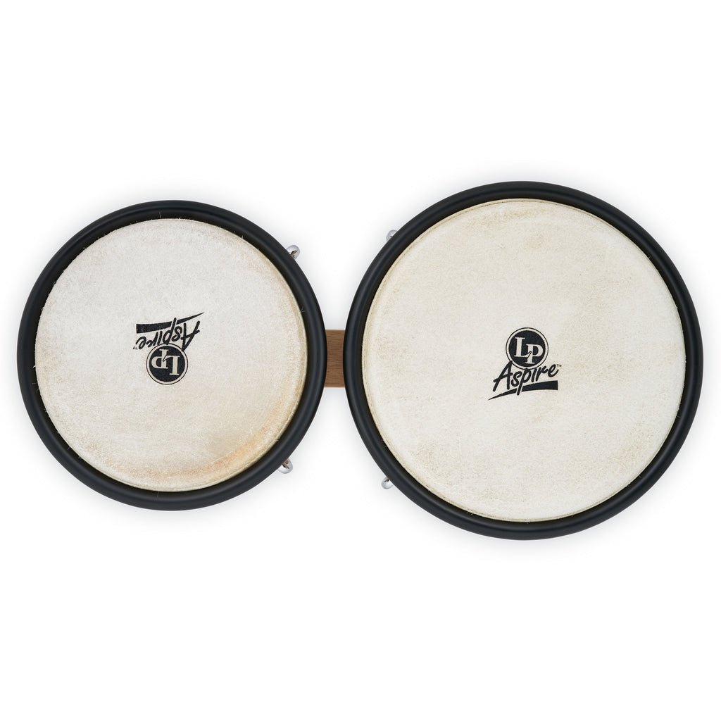 LP Aspire 6-3/4" & 8" Wood Bongos, Natural, LPA601-AW