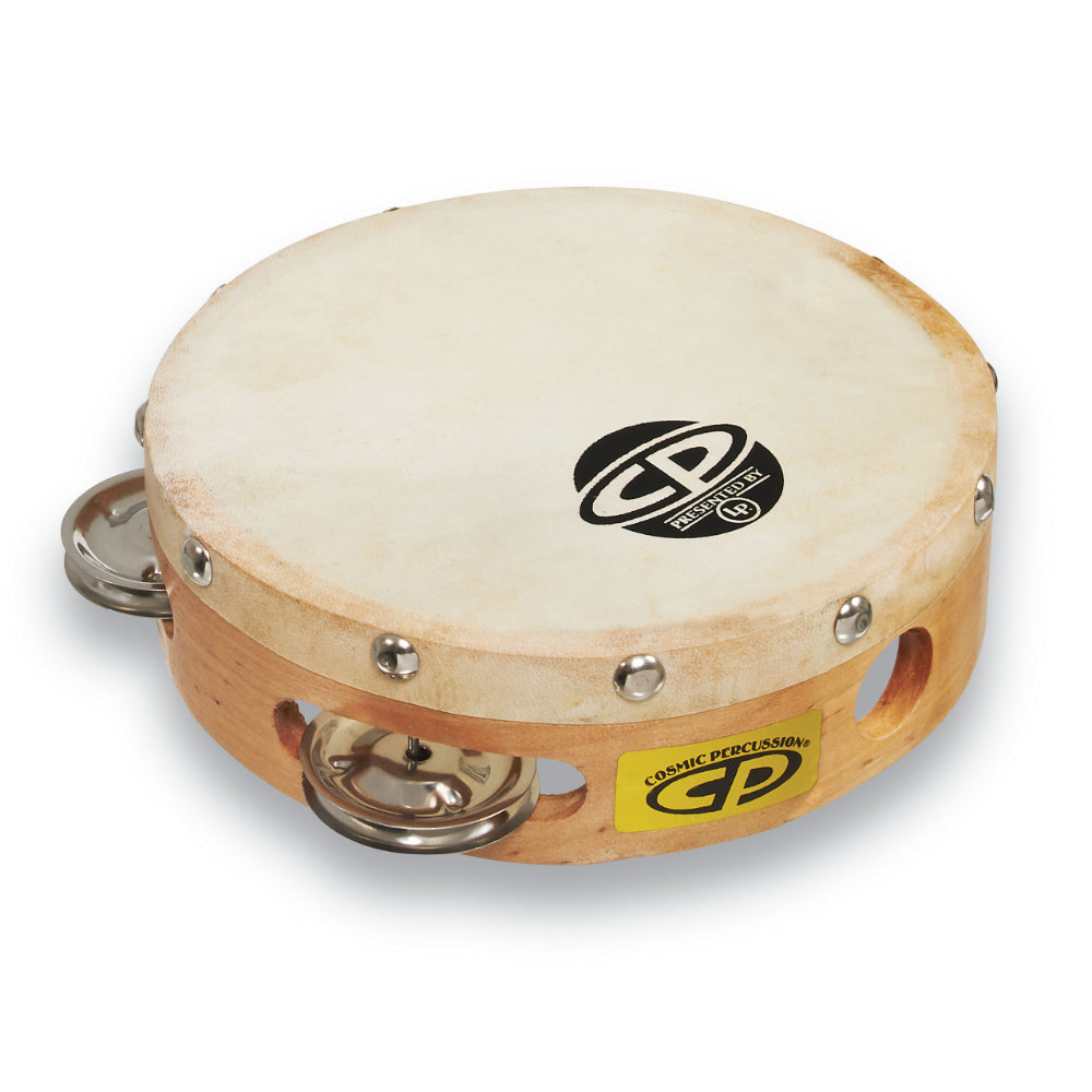 LP CP 6" Single Row Head Tambourine Steel