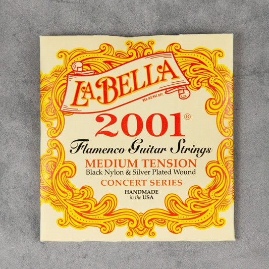 La Bella 2001 Series Flamenco Guitar Strings, Medium Tension