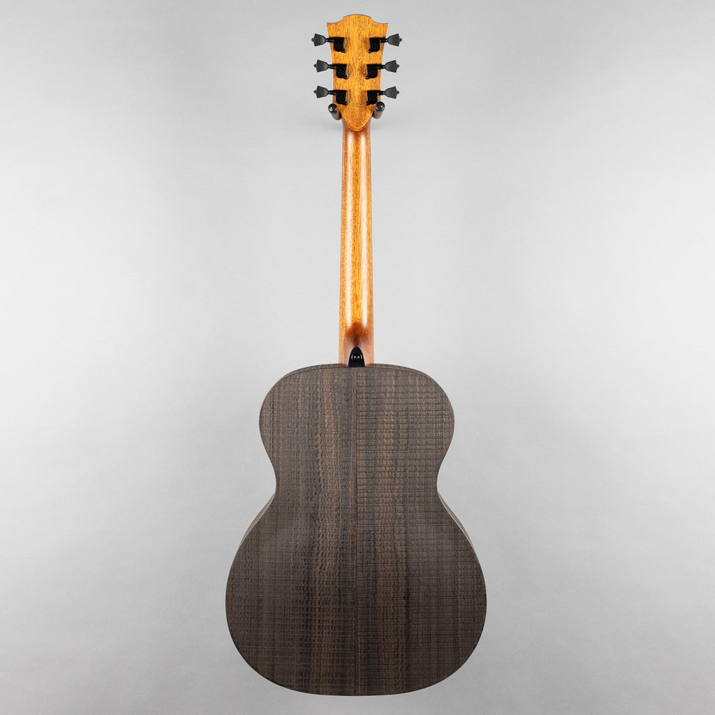 Lag Sauvage-A Auditorium Acoustic Guitar, Brankowood Top / Smoked Eucalyptus Rough Sawn Back & Sides