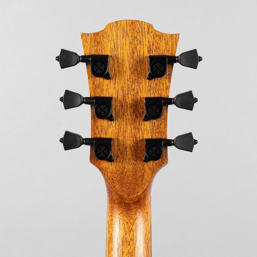 Lag Sauvage-A Auditorium Acoustic Guitar, Brankowood Top / Smoked Eucalyptus Rough Sawn Back & Sides