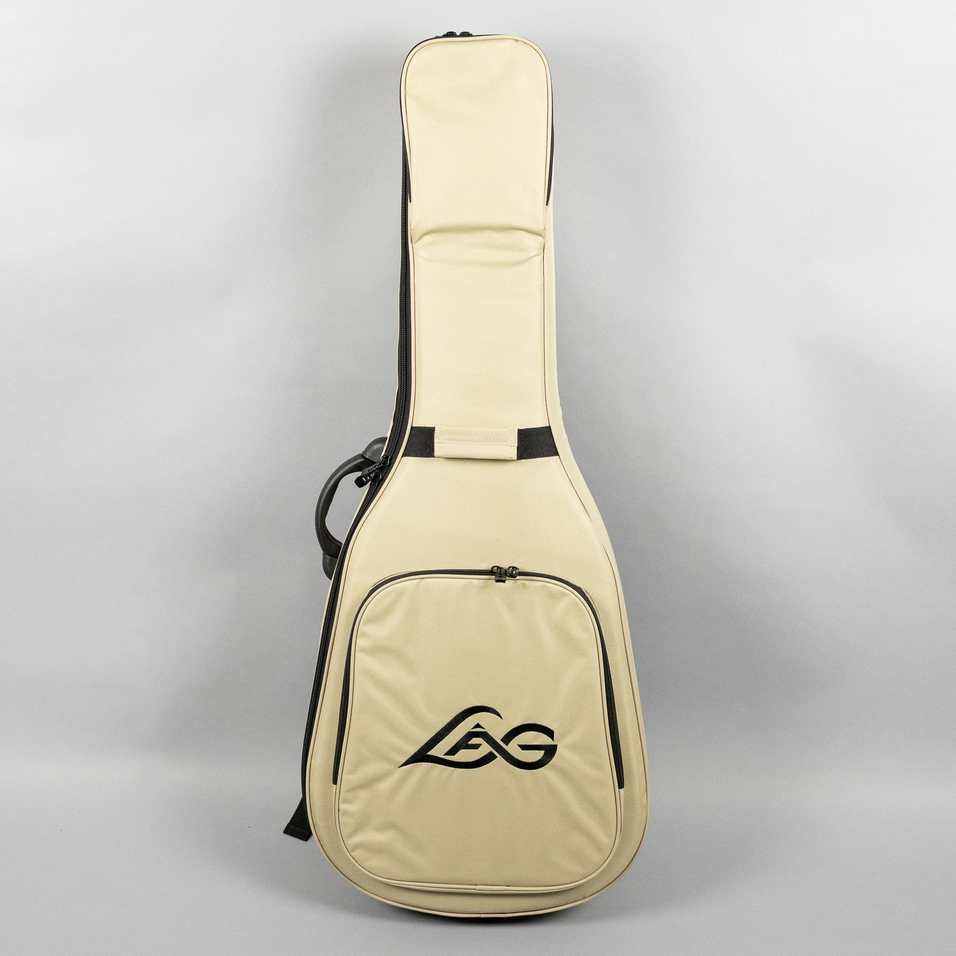 Lag Sauvage-A Auditorium Acoustic Guitar, Brankowood Top / Smoked Eucalyptus Rough Sawn Back & Sides
