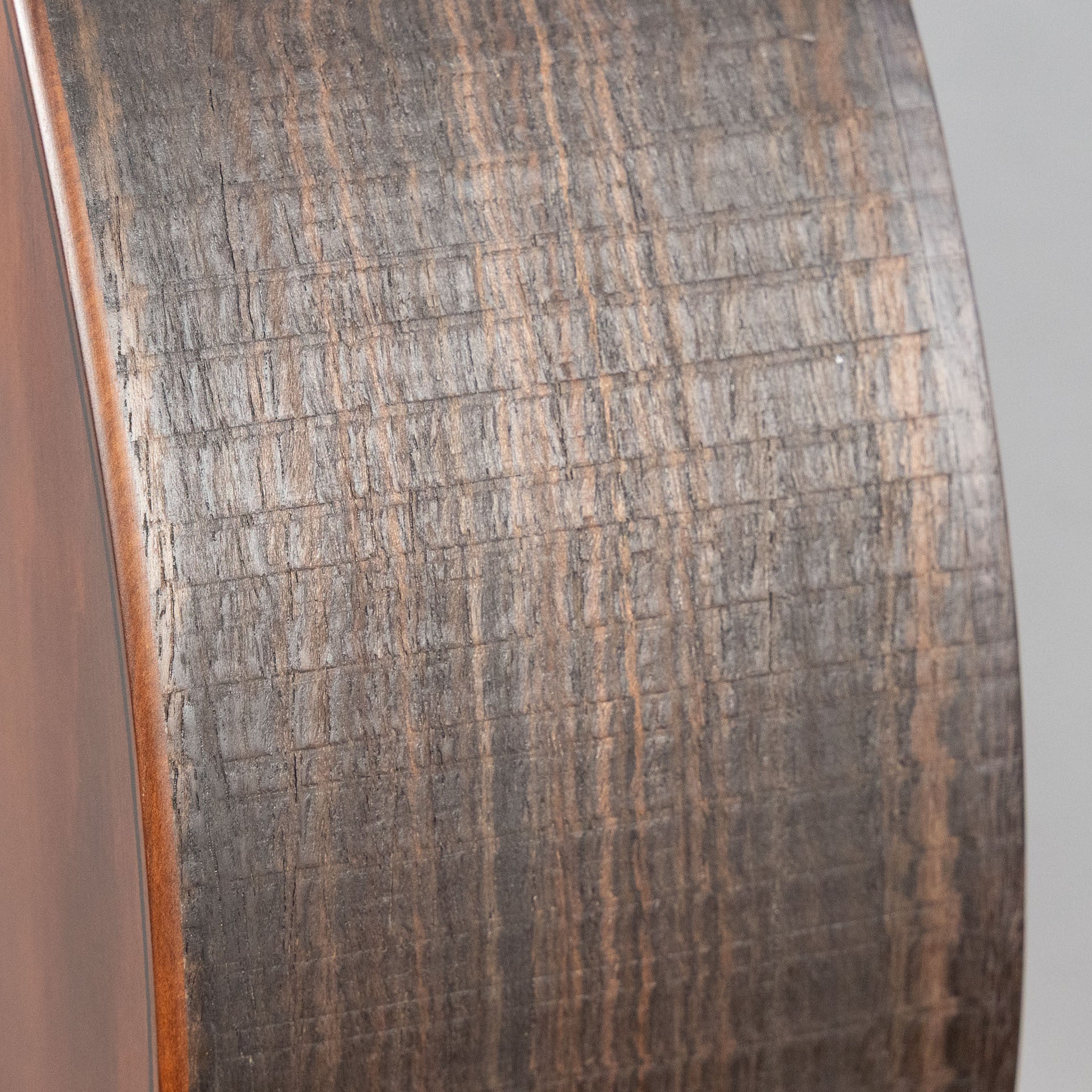 Lag Sauvage-ACE Auditorium Cutaway Acoustic/Electronic Guitar, Brankowood Top / Smoked Eucalyptus Rough Sawn Back & Sides