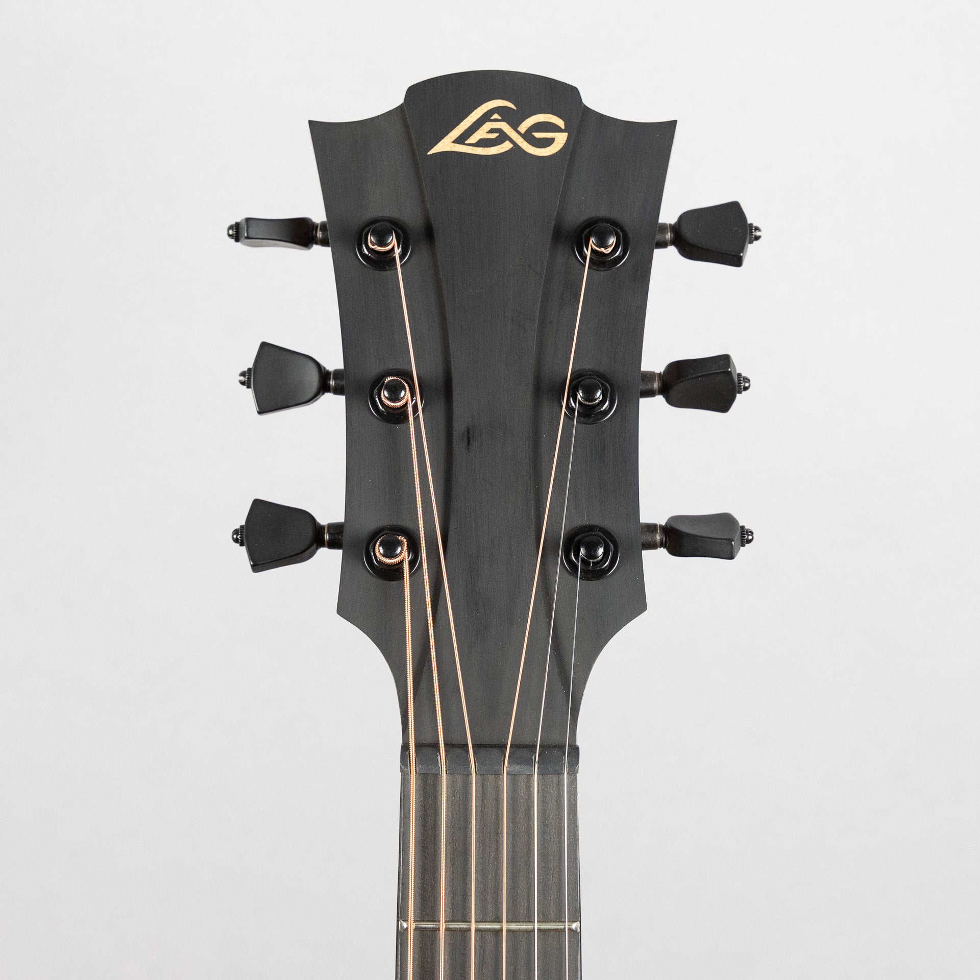 Lag Sauvage-ACE Auditorium Cutaway Acoustic/Electronic Guitar, Brankowood Top / Smoked Eucalyptus Rough Sawn Back & Sides