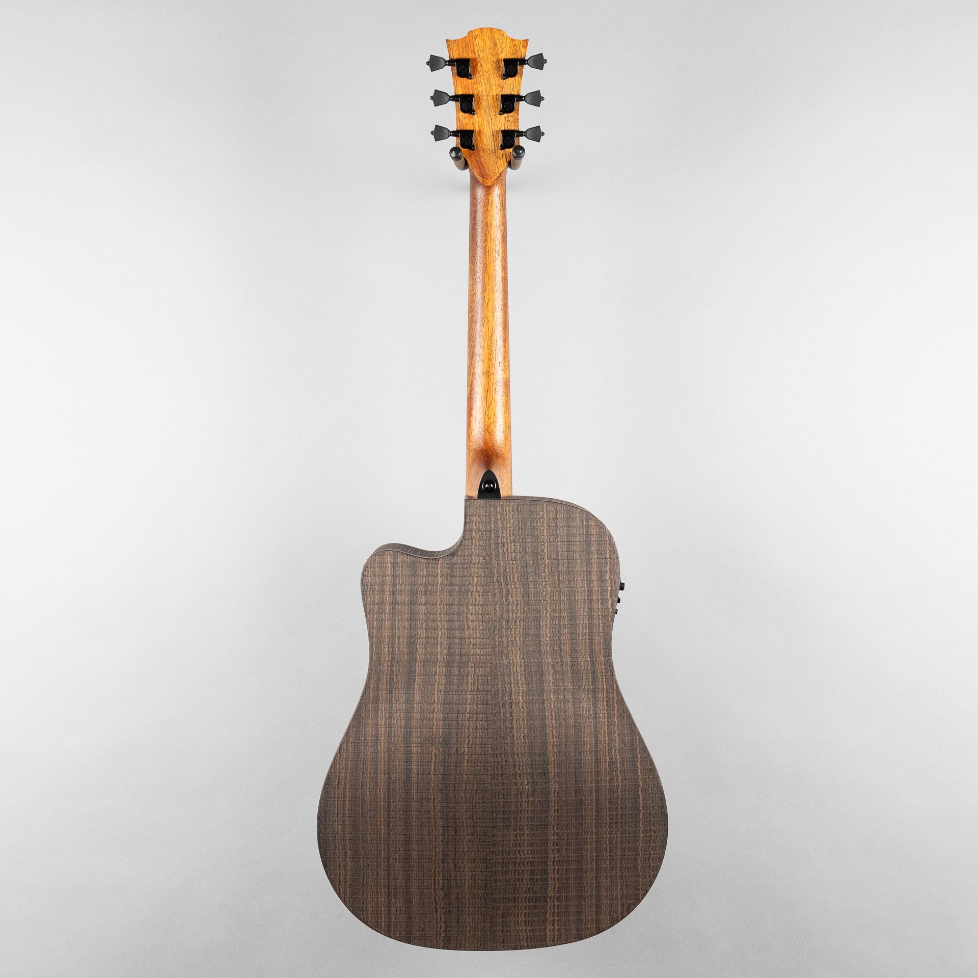 Lag Sauvage-DCE Dreadnought Cutaway Acoustic/Electric Guitar, Brankowood Top / Smoked Eucalyptus Rough Sawn Back & Sides
