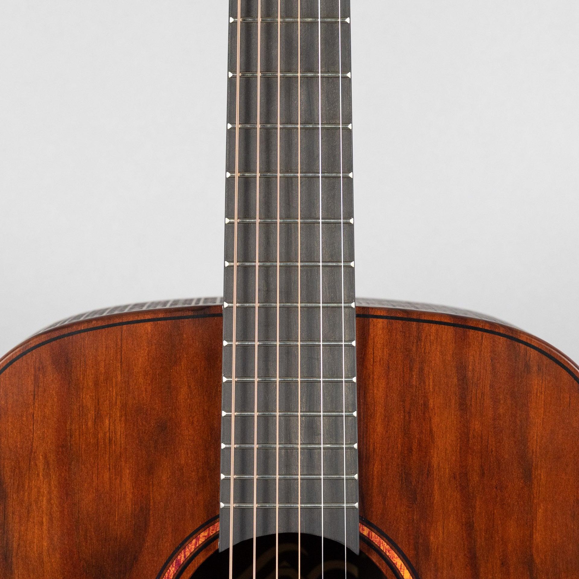 Lag Sauvage-D Dreadnought Acoustic Guitar, Brankowood Top / Smoked Eucalyptus Rough Sawn Back & Sides