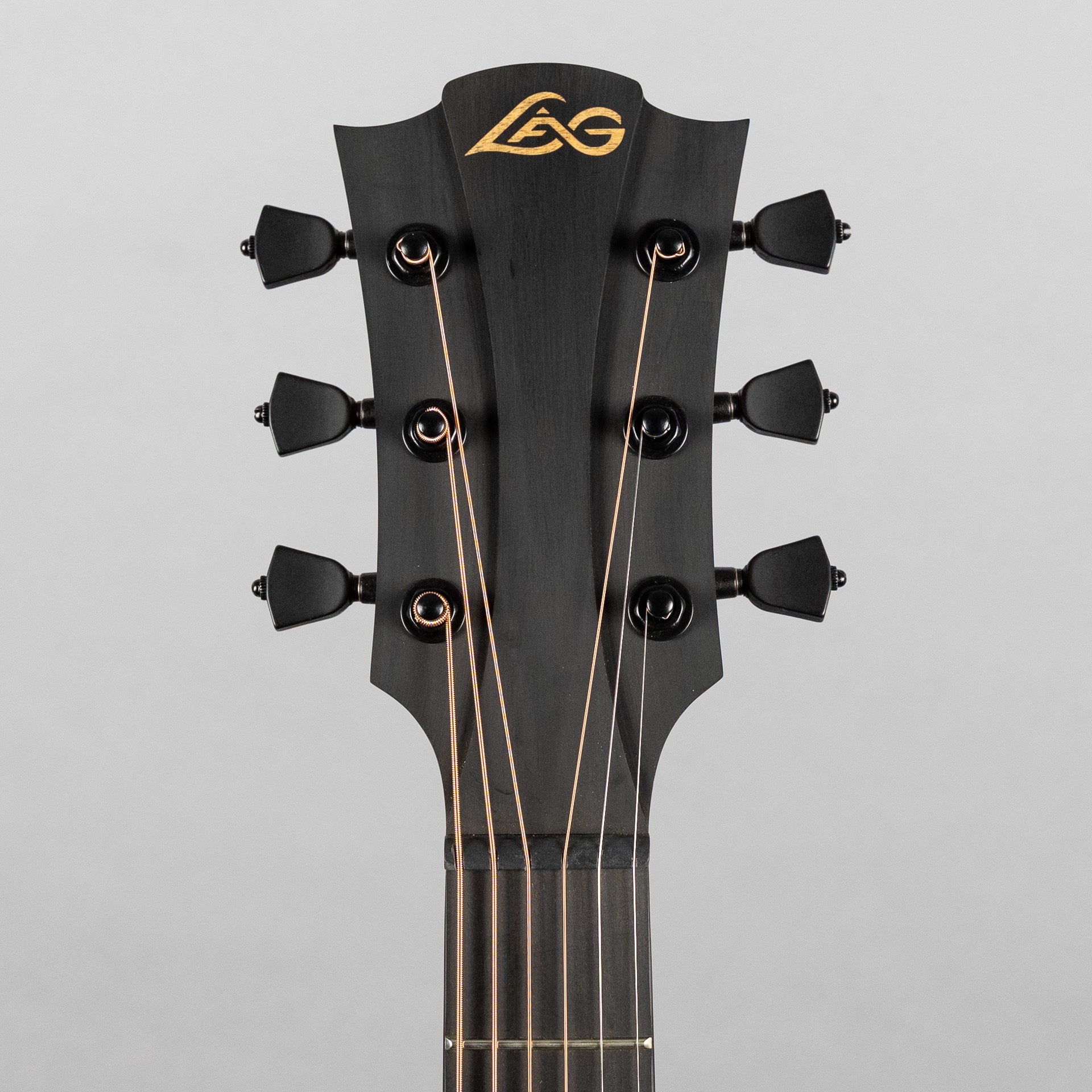 Lag Sauvage-D Dreadnought Acoustic Guitar, Brankowood Top / Smoked Eucalyptus Rough Sawn Back & Sides