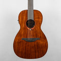 Lag Sauvage-PE Parlor Acoustic/Electric Guitar, Brankowood Top / Smoked Eucalyptus Rough Sawn Back & Sides