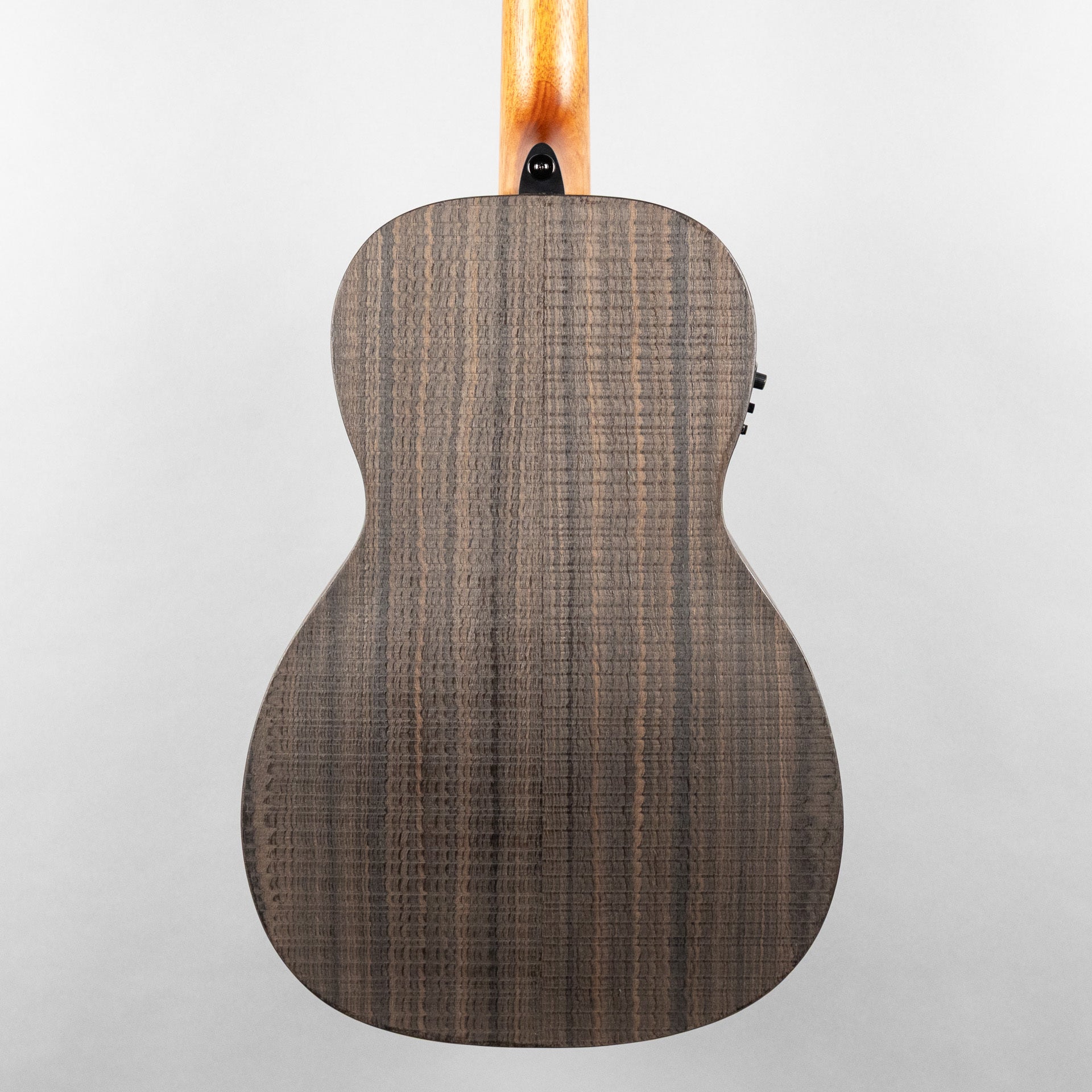 Lag Sauvage-PE Parlor Acoustic/Electric Guitar, Brankowood Top / Smoked Eucalyptus Rough Sawn Back & Sides