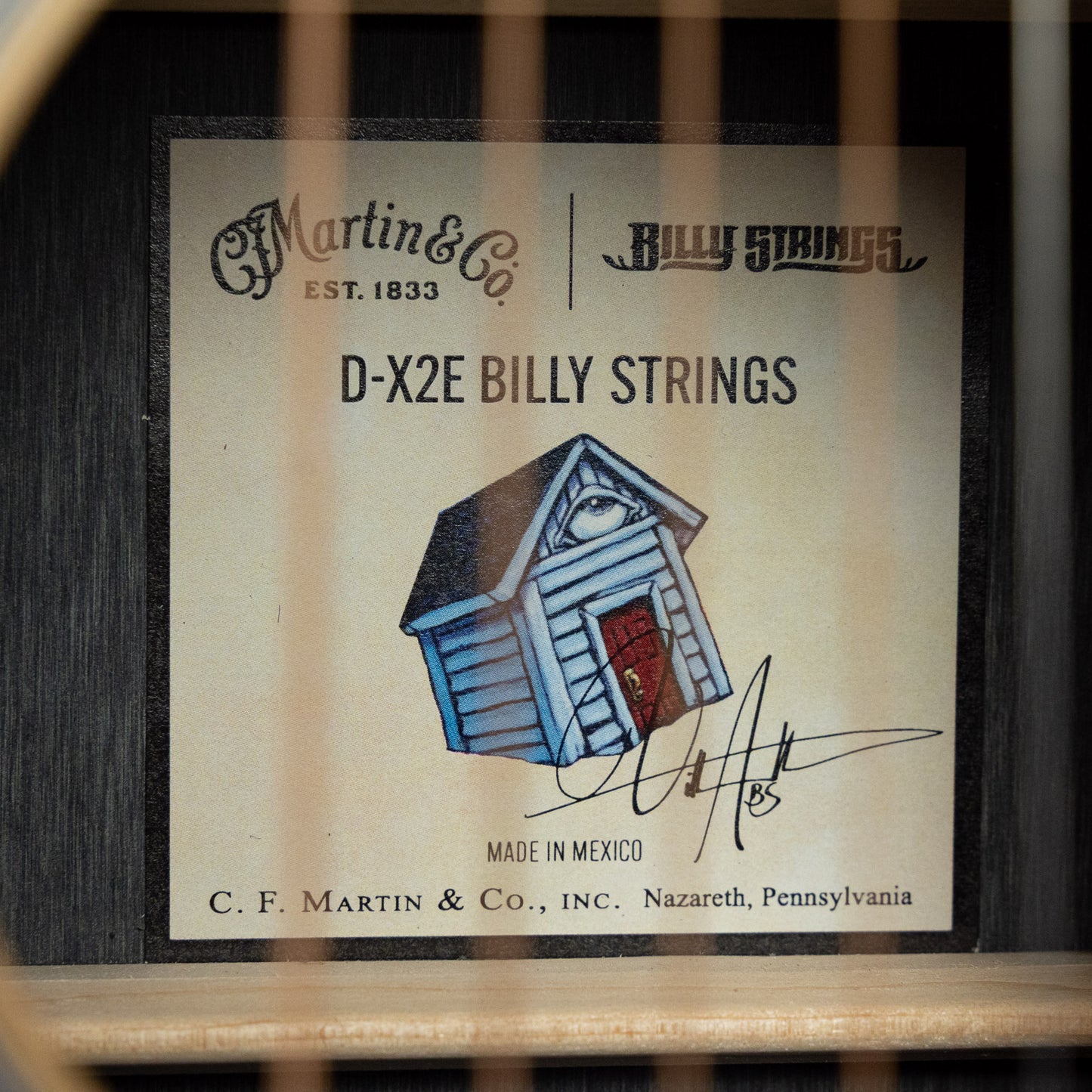 Martin D-X2E Billy Strings (#2212)