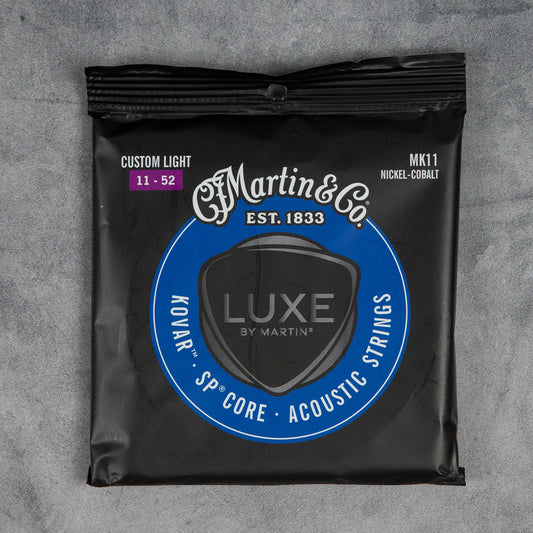 Martin Luxe Kovar MK11 Acoustic Guitar Strings, Custom Light 11-52