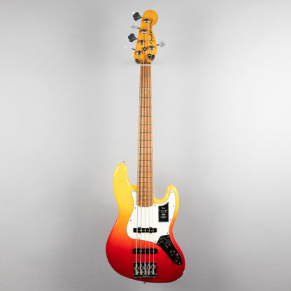 (Demo) Fender Player Plus Jazz Bass V in Tequila Sunrise (MX22083020)