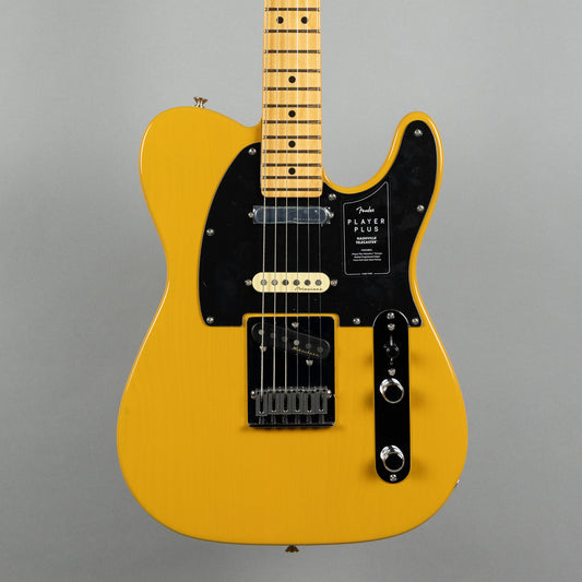 Fender Player Plus Nashville Telecaster in Butterscotch Blonde (MX23155451)