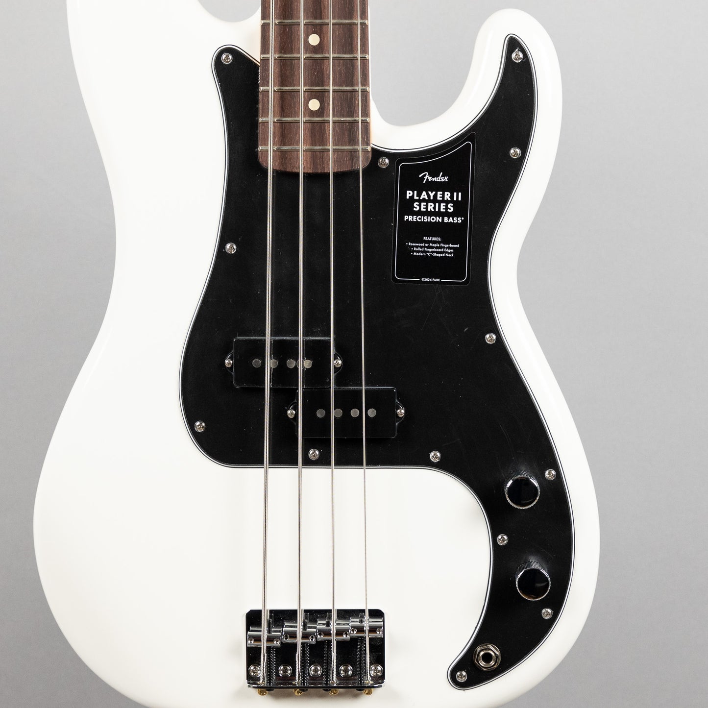 Fender Player II Precision Bass, Polar White (#7523)