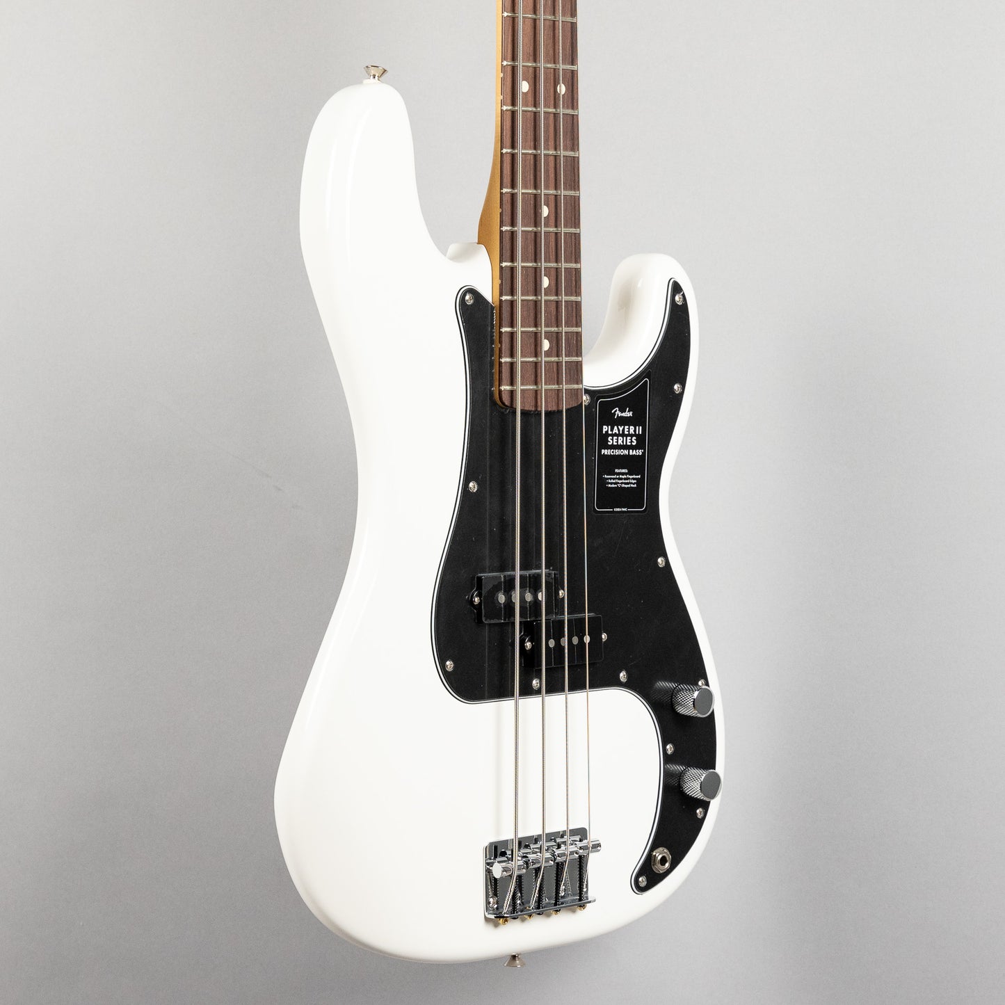 Fender Player II Precision Bass, Polar White (#7523)