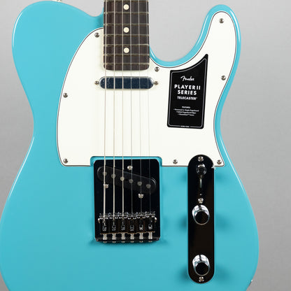 Fender Player II Telecaster, Aquatone Blue (#3010)