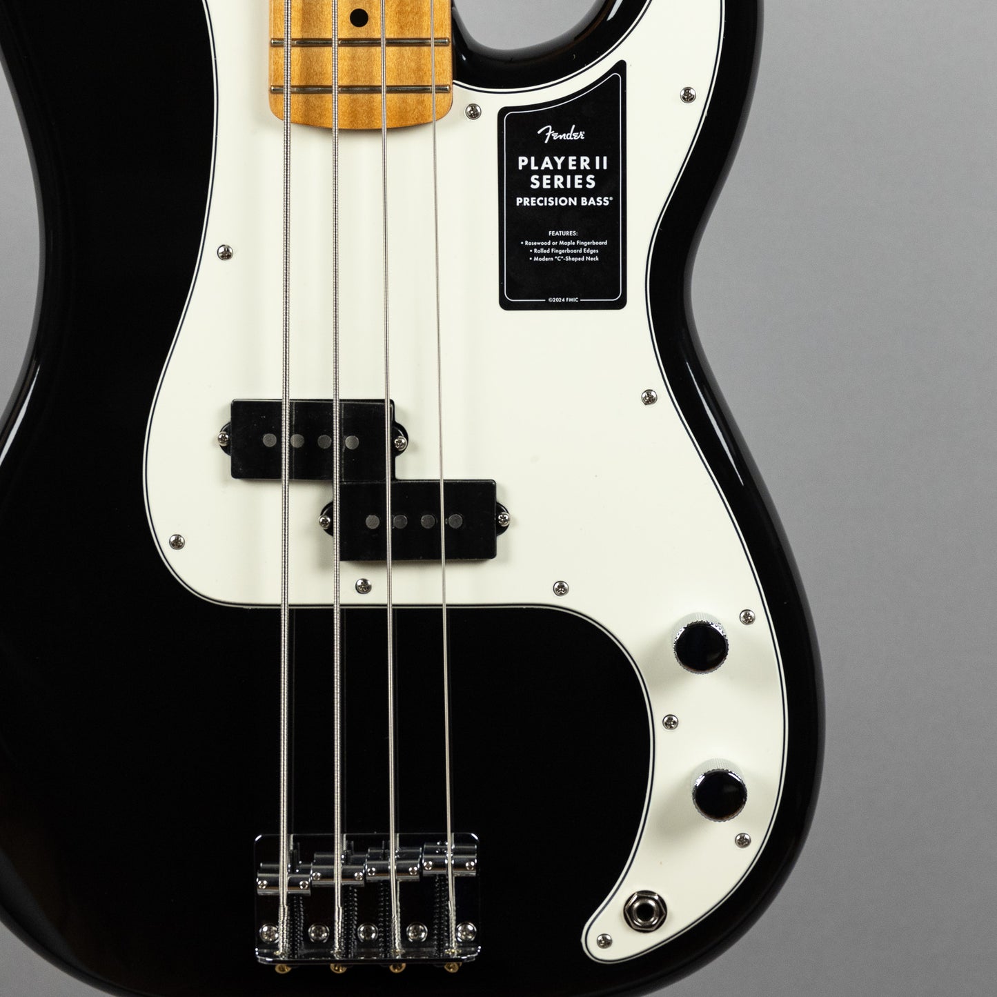 Fender Player II Precision Bass, Black (#4744)