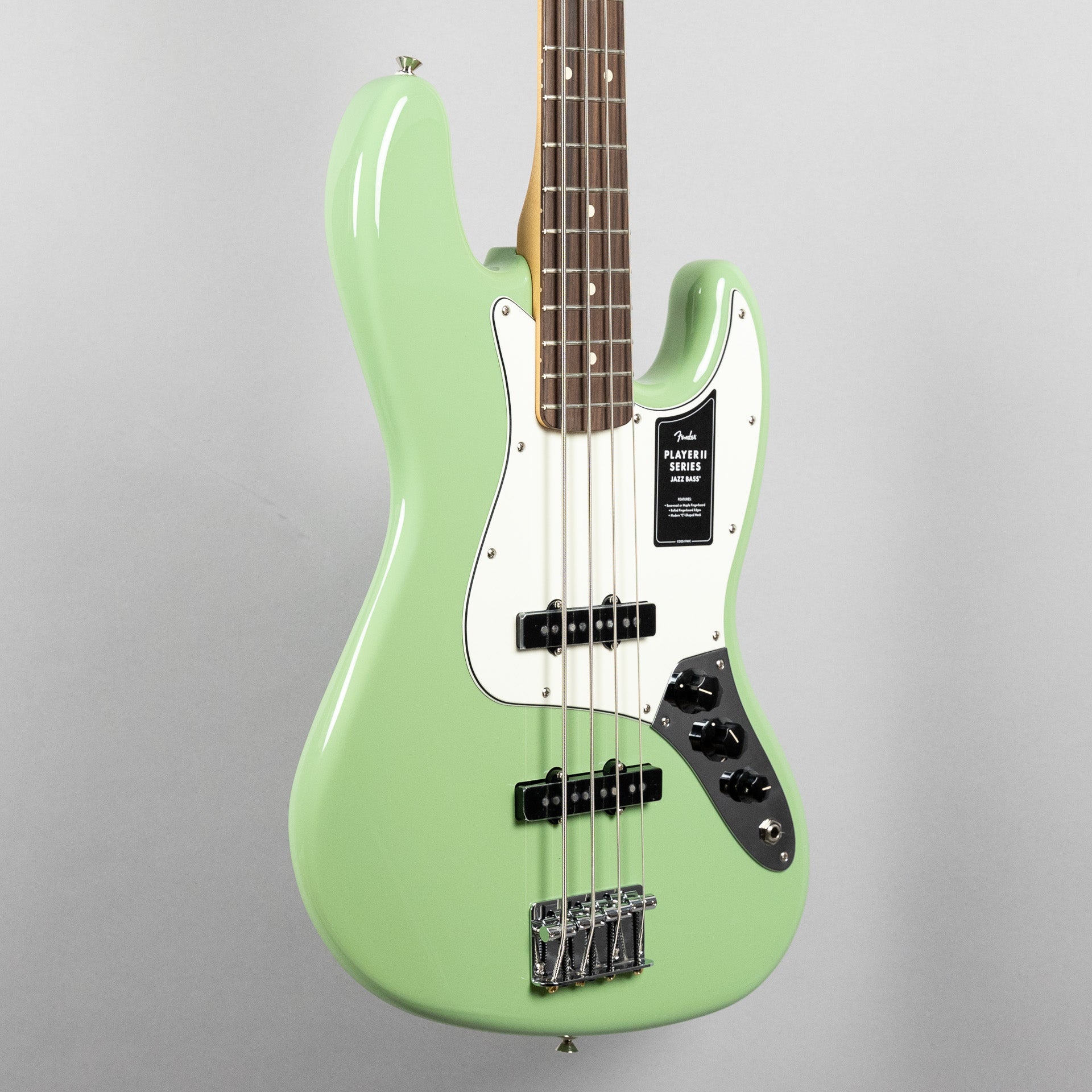 Fender Player II Jazz Bass, Birch Green (#8017) – Carlton